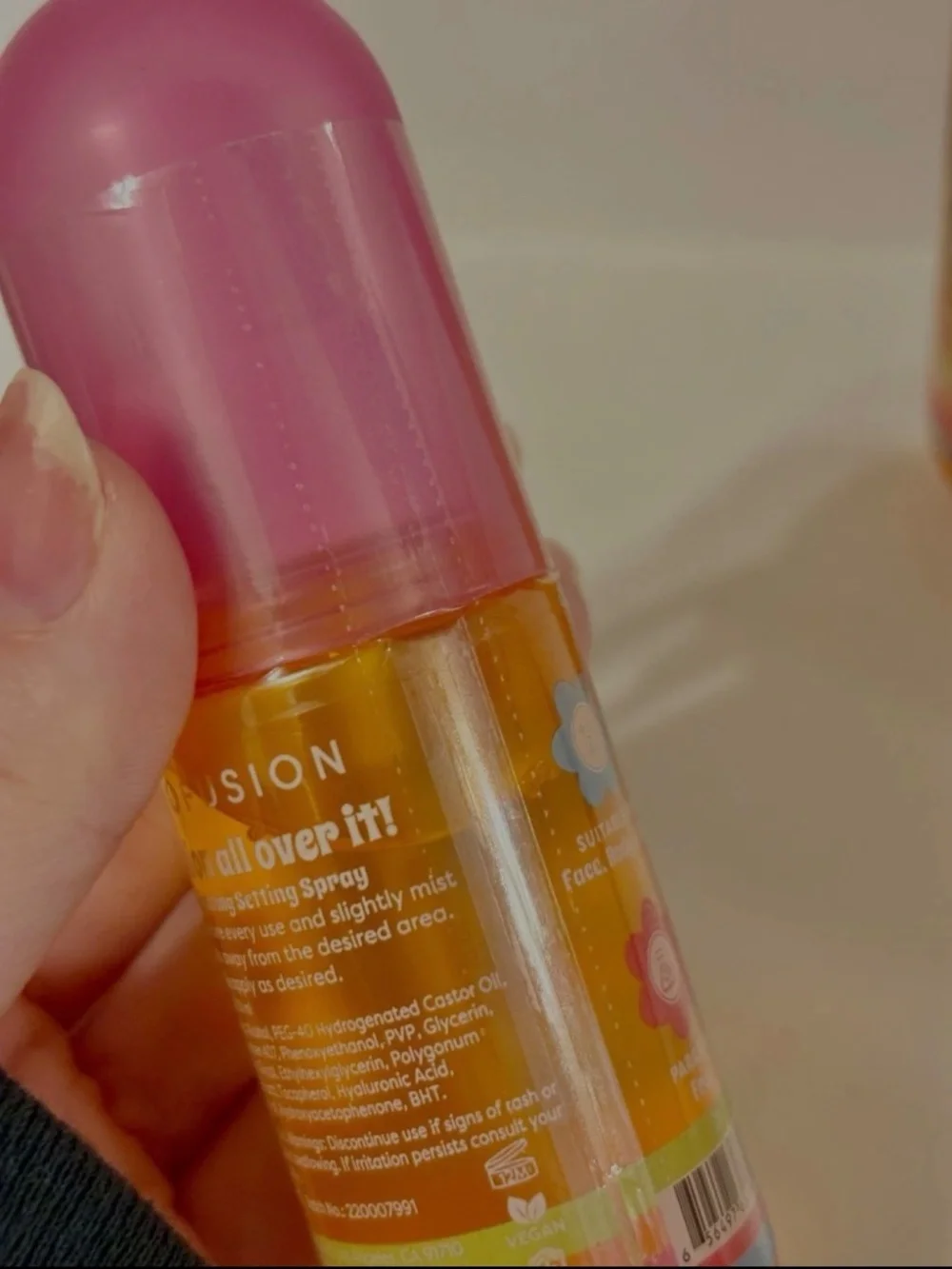 Lizzie McGuire Profusion Orange Dreamsicle Illuminating Setting Spray Duo Y2K